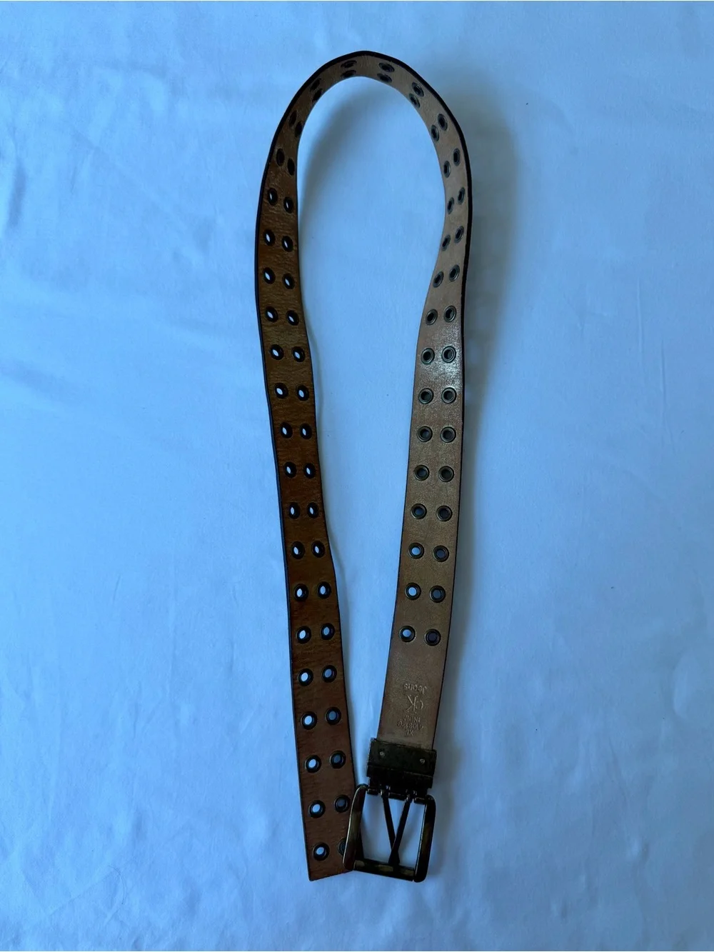 Calvin Klein Jeans Women’s Genuine Leather Brown Belt Size XL